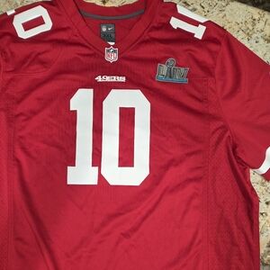 49ers Garoppolo Nike On Field Jersey With Super Bowl Patch 3XL